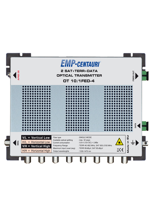 Optical transmitter OT10/1FED-4