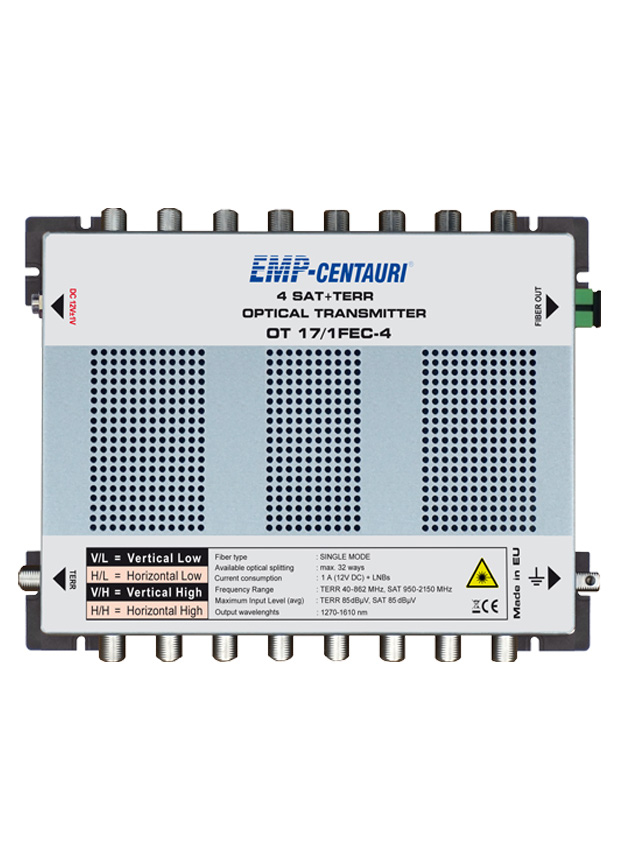 Optical Transmitter OT17/1FEC-4