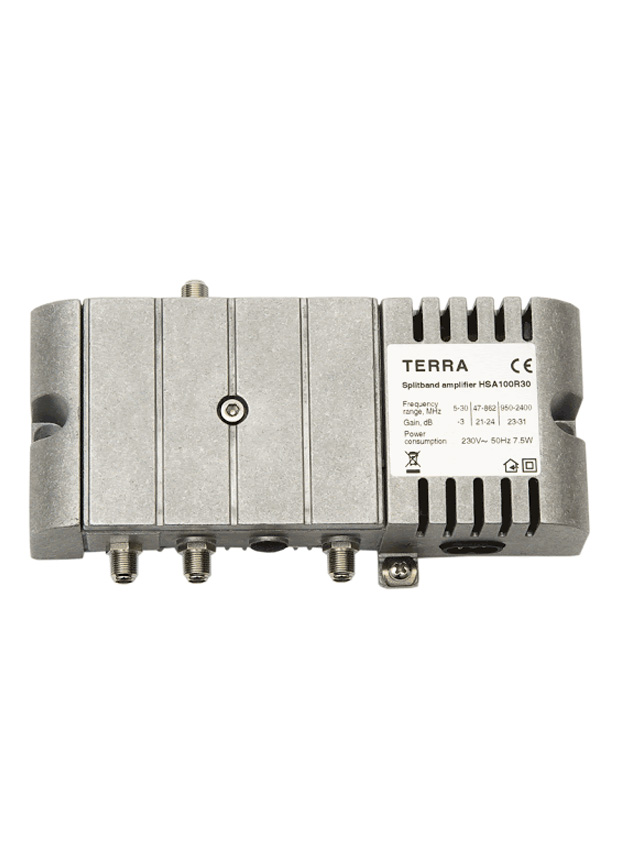 Sat IF-RF Splitband Amplifier RF 24 DB-SAT 31 DB